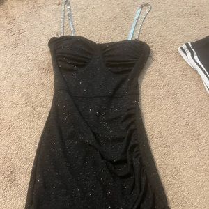 Windsor dress black and sprakly